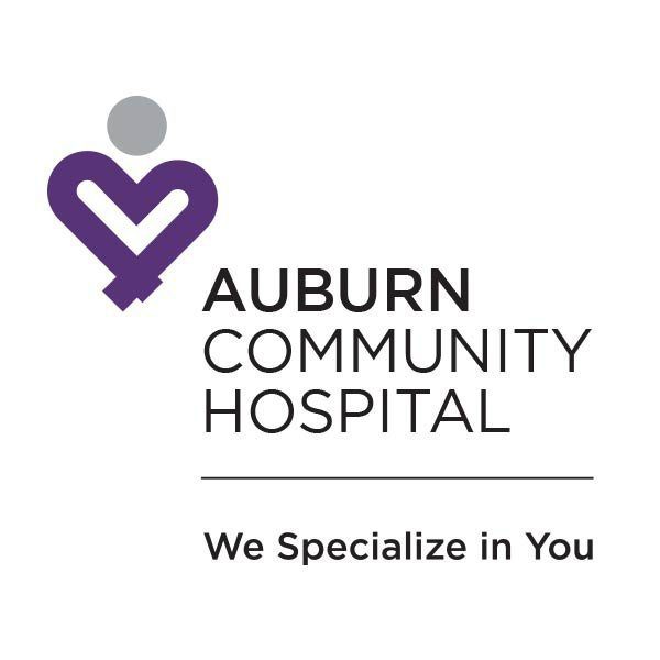 Minimal logo design for a small hospital based in Auburn, New York